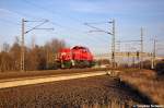 baureihe-260-261/237070/261-064-0-db-schenker-rail-deutschland 261 064-0 DB Schenker Rail Deutschland AG als Tfzt 54790 von Stendal nach Niedergrne in Stendal(Wahrburg). 22.11.2012