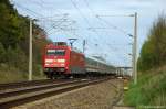 BR 101/194842/101-103-0-mit-dem-ec-248 101 103-0 mit dem EC 248 von Krakow Glowny nach Hamburg-Altona, bei Nennhausen. Wegen Versptung im Ausland hatte der Zug hier Versptung von 60min gehabt. 29.04.2012