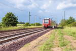 br-425/659081/425-004-9-s-bahn-mittelelbe-als-s1 425 004-9 S-Bahn Mittelelbe als S1 (S 39052) von Schönebeck-Bad Salzelmen nach Wittenberge in Demker. 31.05.2019