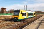 ODEG/479517/vt-650739-bad-saarow-650-739-5 VT 650.739 'Bad Saarow' (650 739-5) ODEG - Ostdeutsche Eisenbahn GmbH stand in Rathenow abgestellt. 07.02.2016