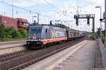 br-241-2/518017/241006-calrissian-241-006-4-hector-rail 241.006 'Calrissian' (241 006-4) Hector Rail AB mit einem H-Wagen Ganzzug in Lüneburg und fuhr weiter in Richtung Hamburg. 02.09.2016
